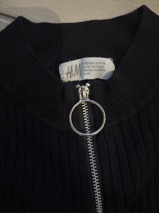 Кофта чорна H&M XS S