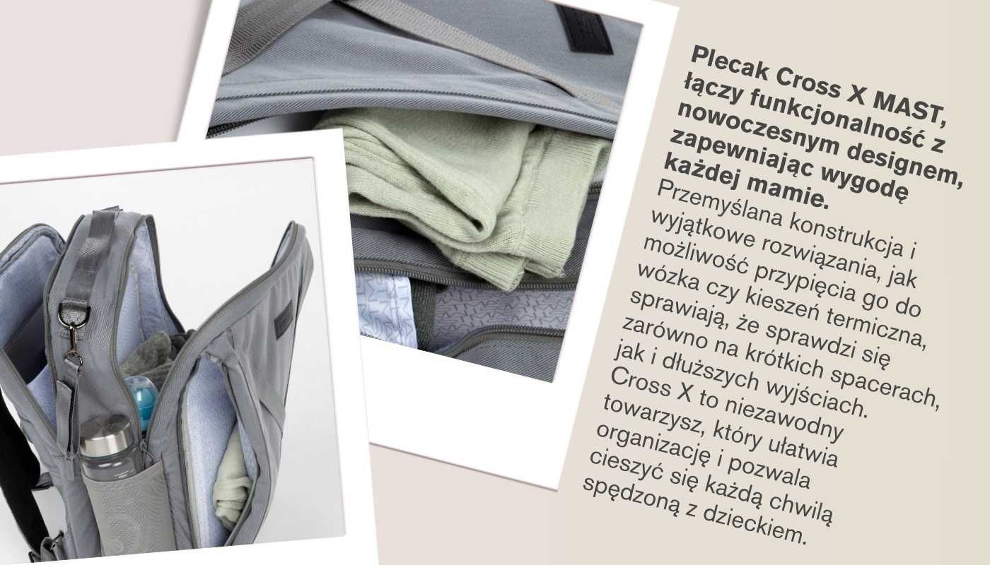 Swiss Design Mast - Cross X plecak do wózka