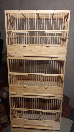 Клетка для птиц, размер 45×30×25см
