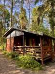 Domek letniskowy nad jeziorem Kamień, grill, ognisko , jezioro blisko.