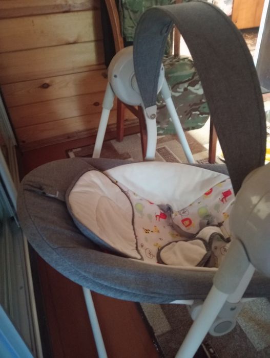 Дитячий шезлонг-гойдалка