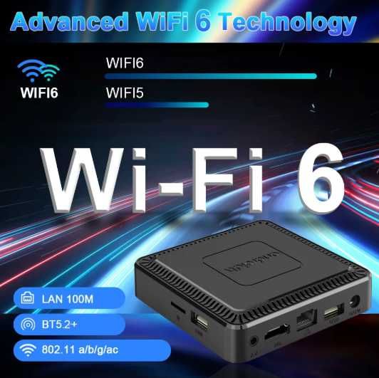 Android TV Box - SMART TV - 8GB / 128GB - Android 14 -  Multi screen