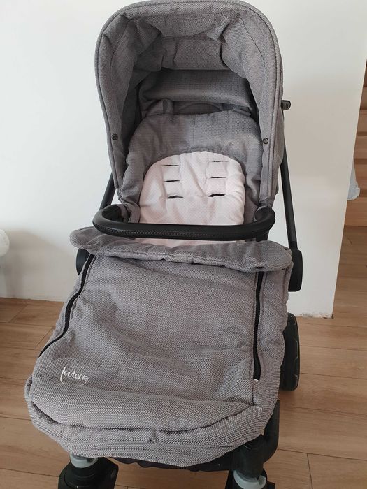 Wózek spacerowy Teutonia Bliss + gondolka + fotelik