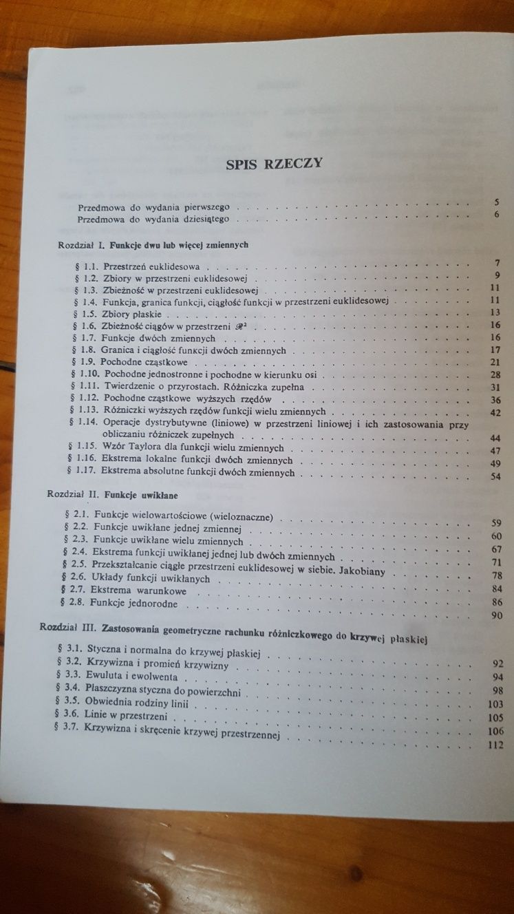 Analiza matematyczna w zadaniach matematyka Krysicki Włodarski studia