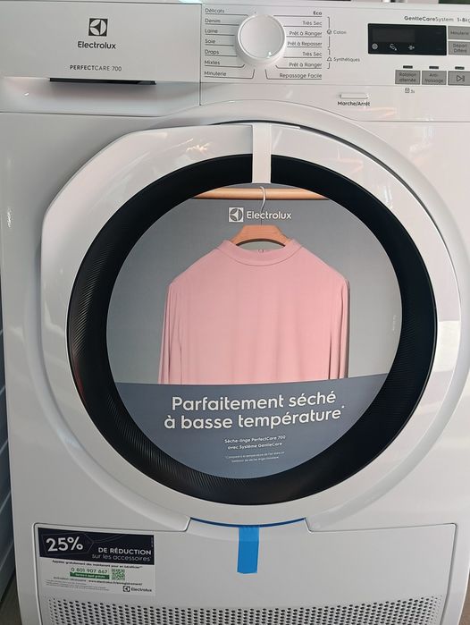 Suszarka  Electrolux Ew7h5125eu Pompa cieplna 8kg