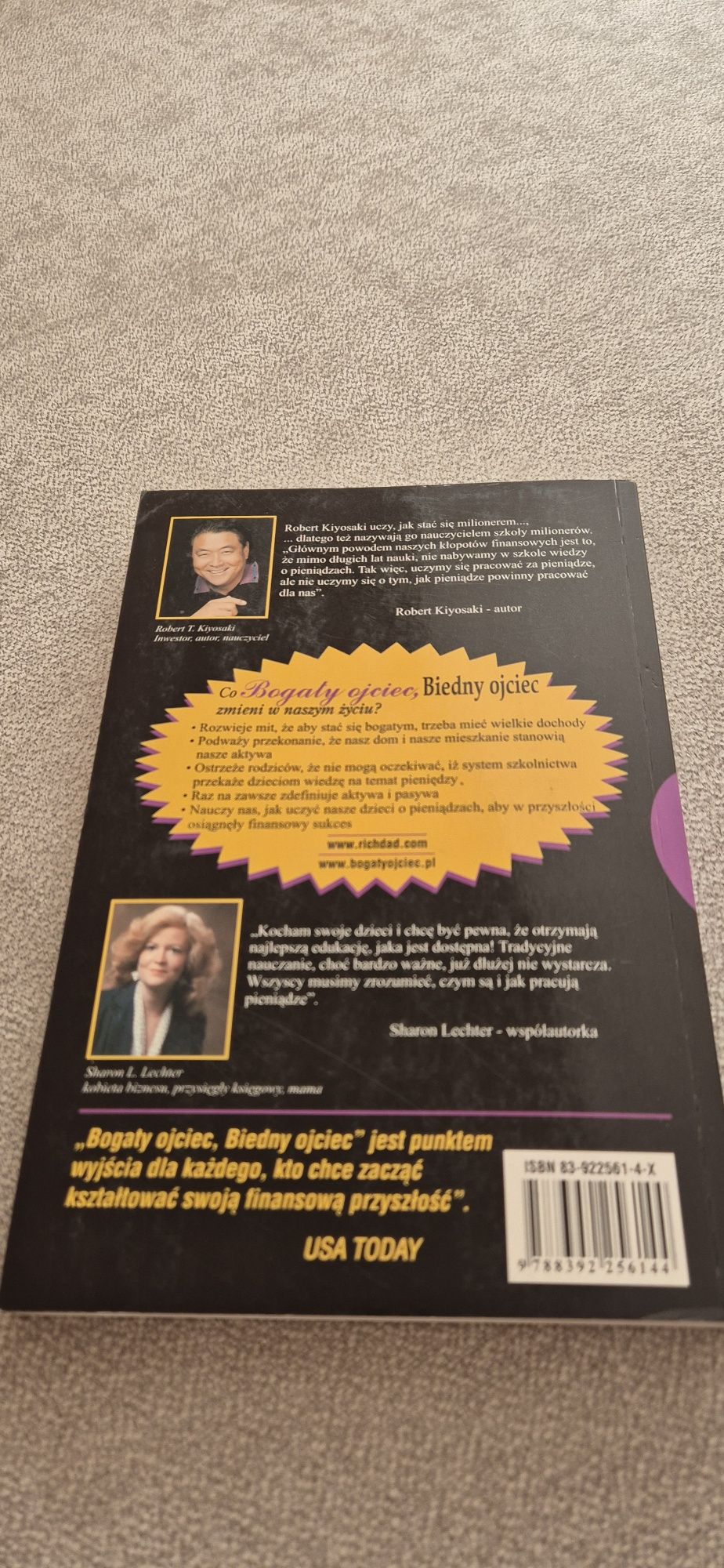 Bogaty ojciec. Biedny ojciec. R. Kiyosaki.