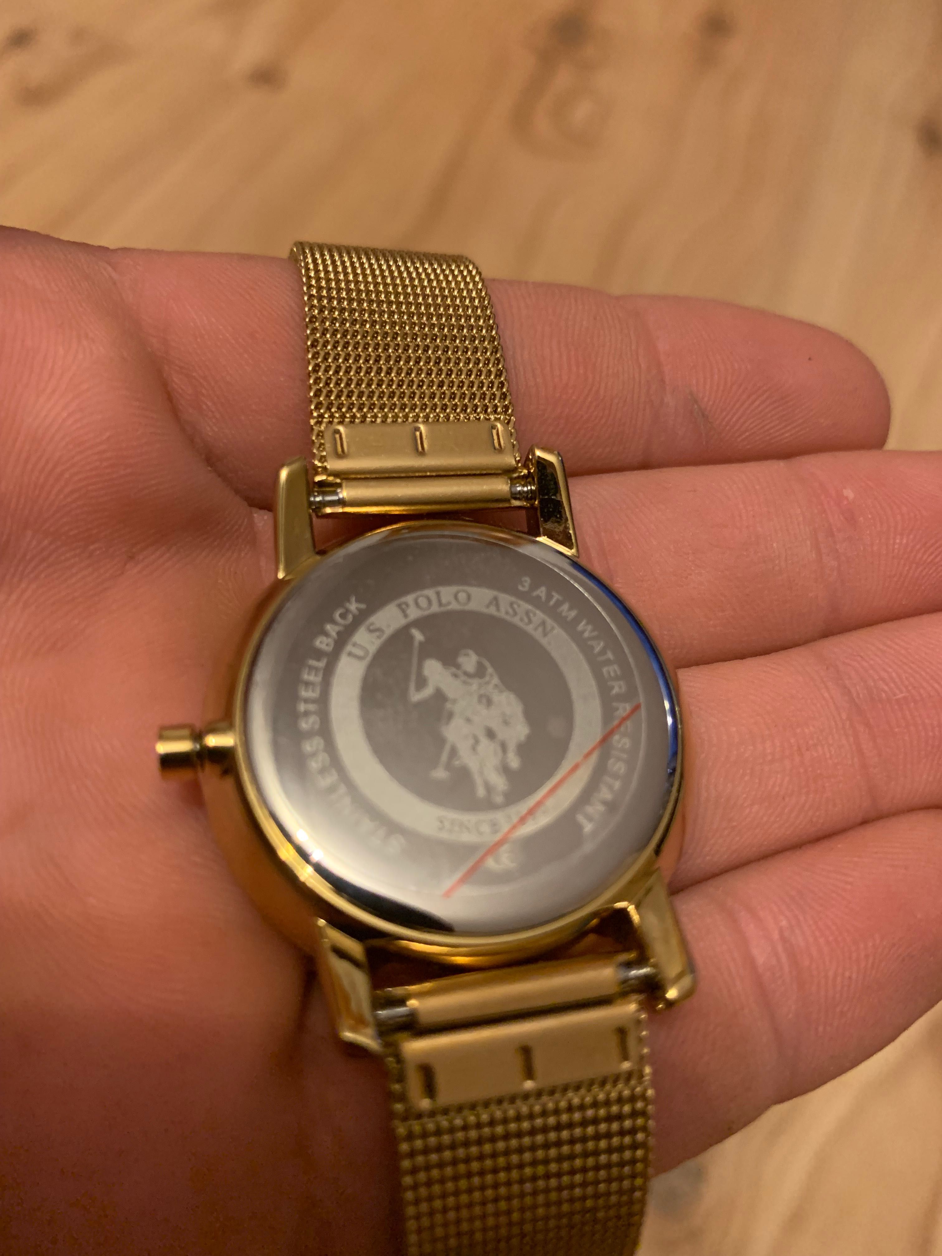 Zegarek U.S. POLO ASSN (złoty)
