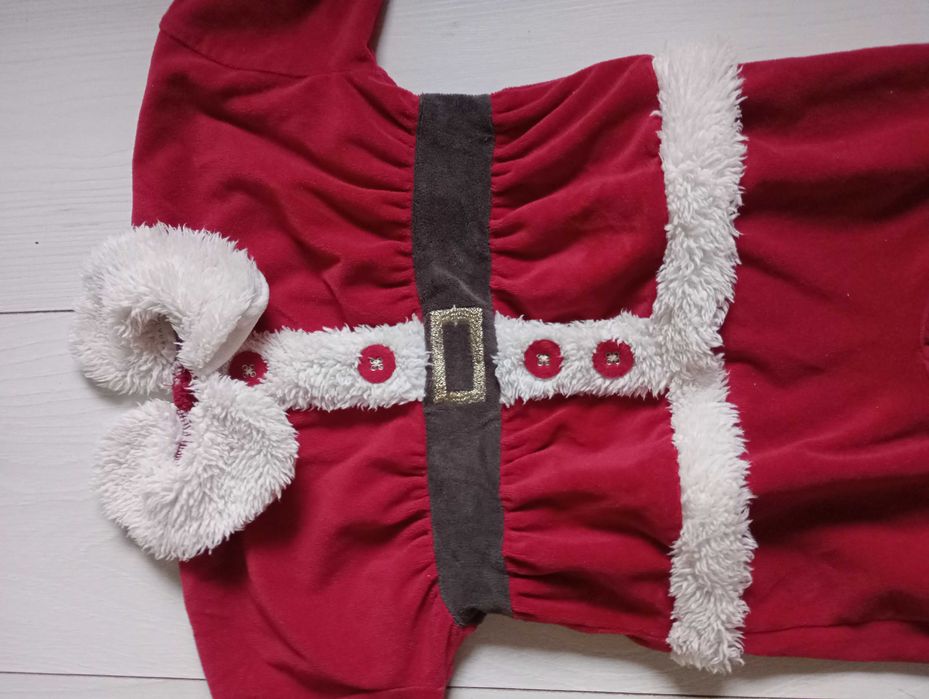 Strój pajacyk mikołaj Zara