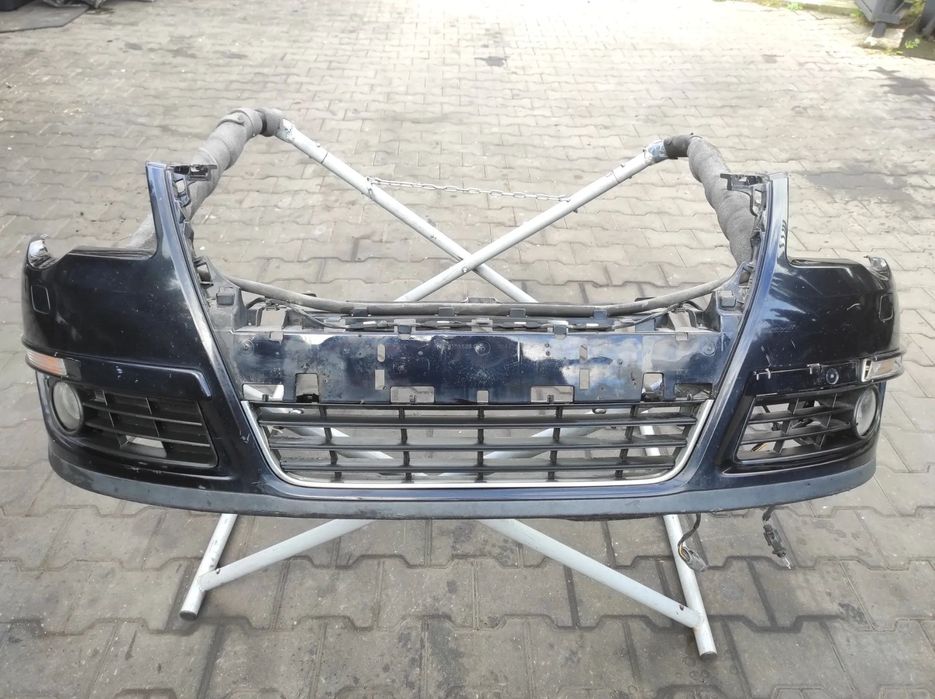 VW PASSAT B6 ZDERZAK PRZEDNI PRZÓD SPRYSKI XENON HALOHEN LC9X CZARNY WYSYŁKA !!!!