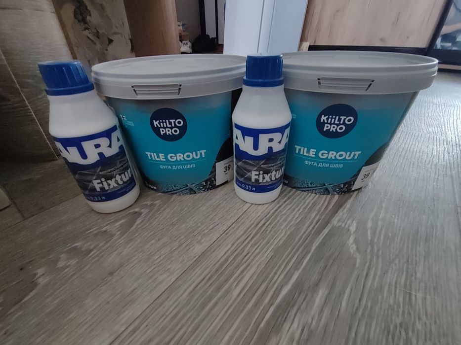 Затірка для плитки Kiilto 3кг + Подарунок