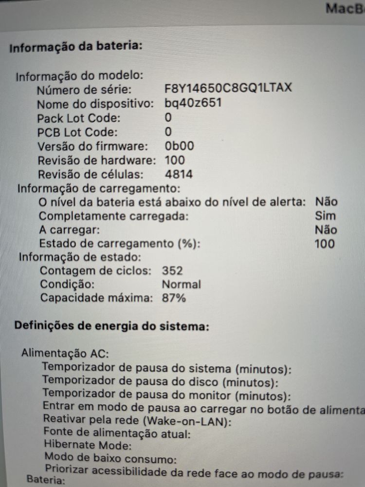 Macbook Pro 14” M1 pro de 16GB RAM e 1TB SSD
