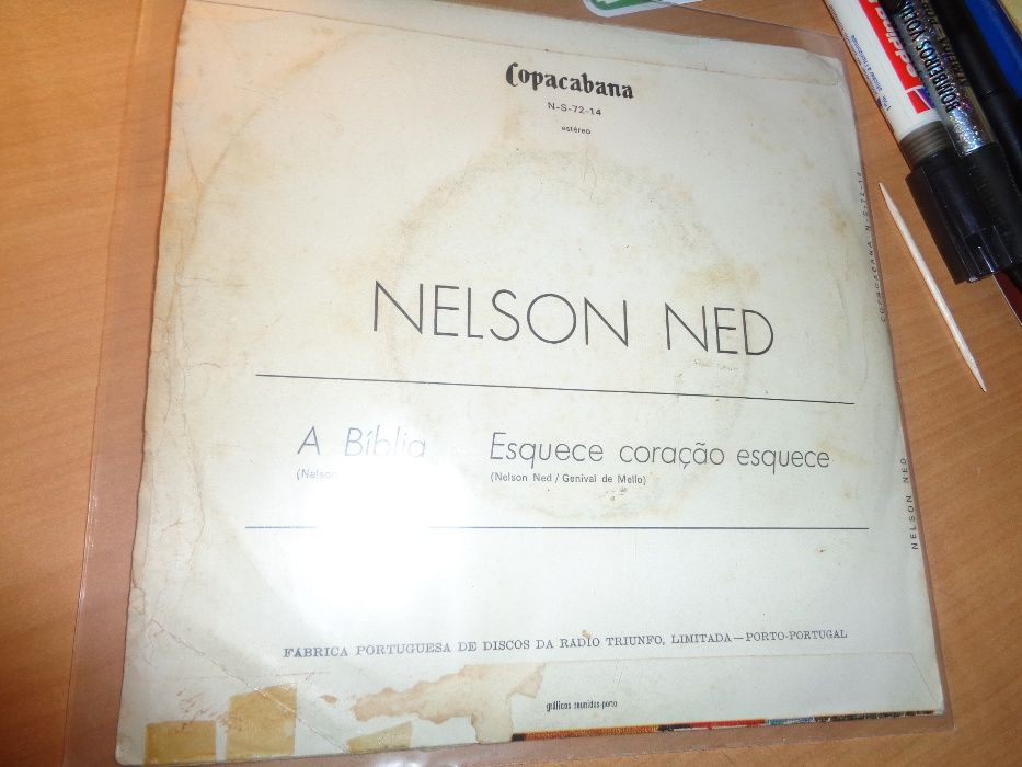 Disco Single Nelson Ned A Biblia Oferta Envio