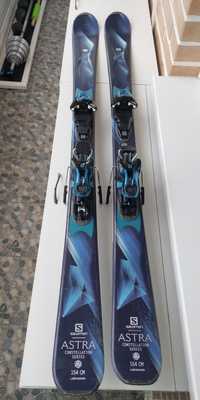 Жіночі лижі Salomon Astra з кріпленнями Lithium 10W 154см