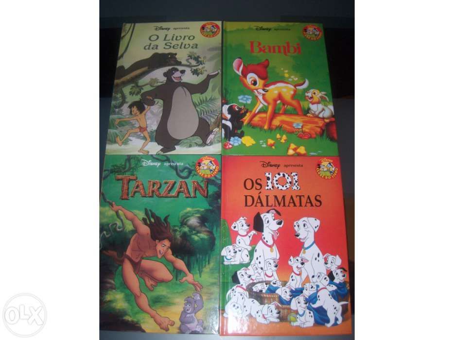 12 Livros da Colecção Clube do Livro da Disney