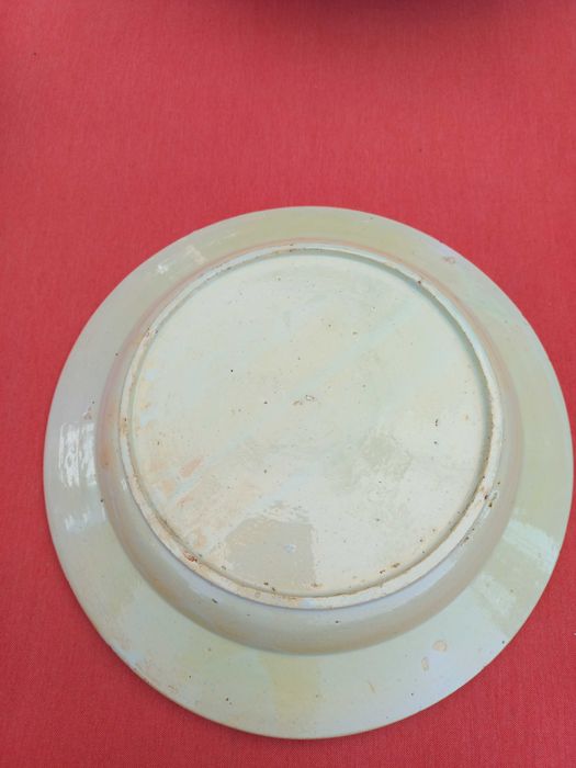 Faiança de Coimbra Portuguesa Prato Antigo