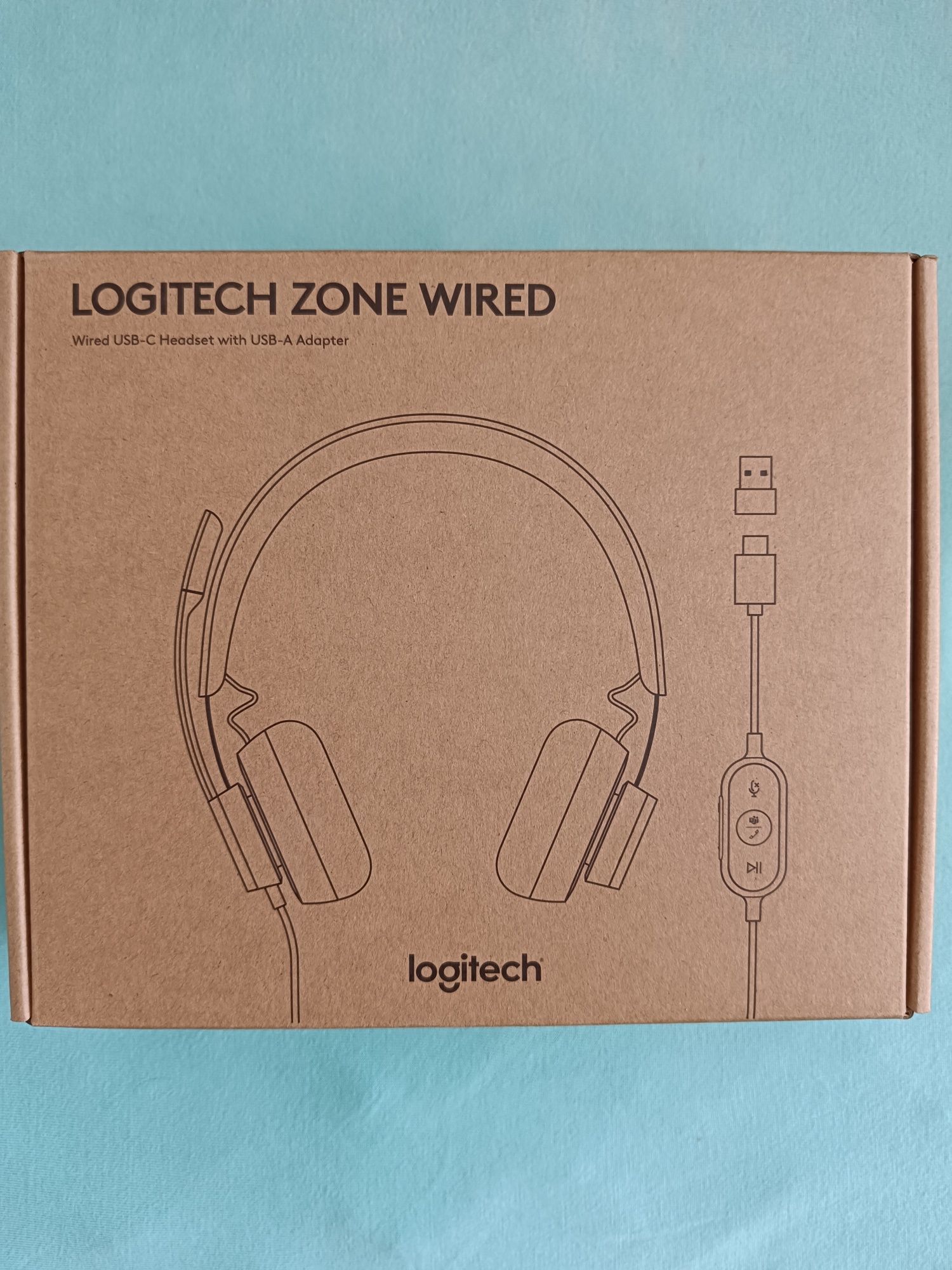 Słuchawki Logitech Zone Wired