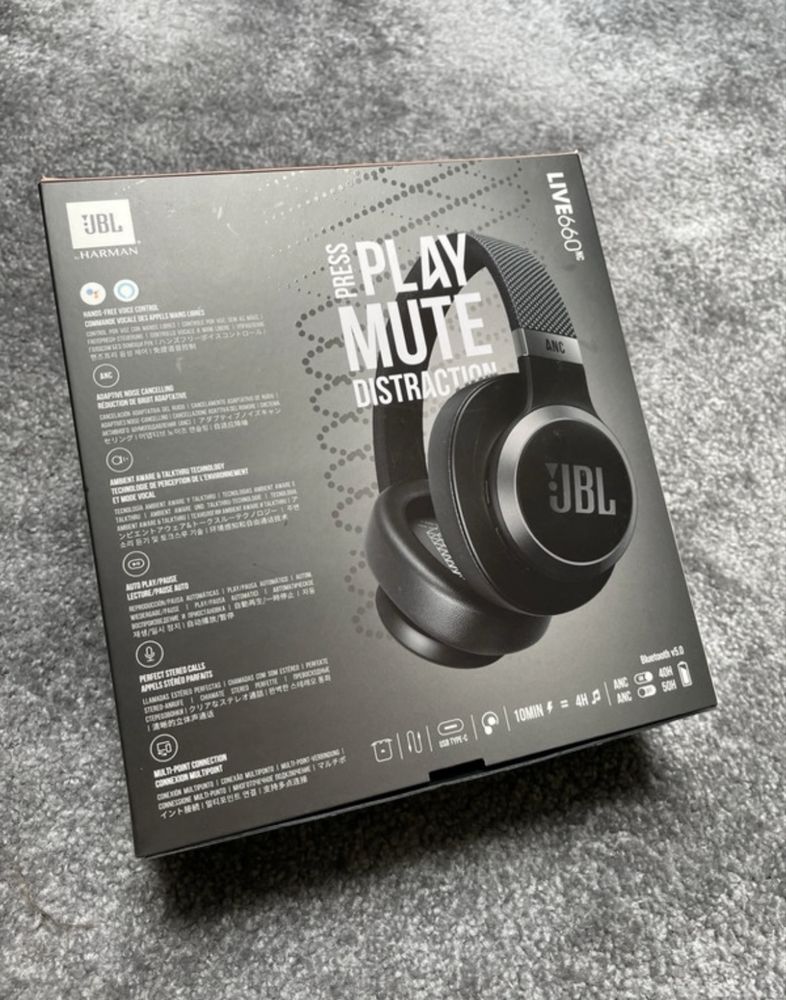 Słuchawki JBL 660 live anc