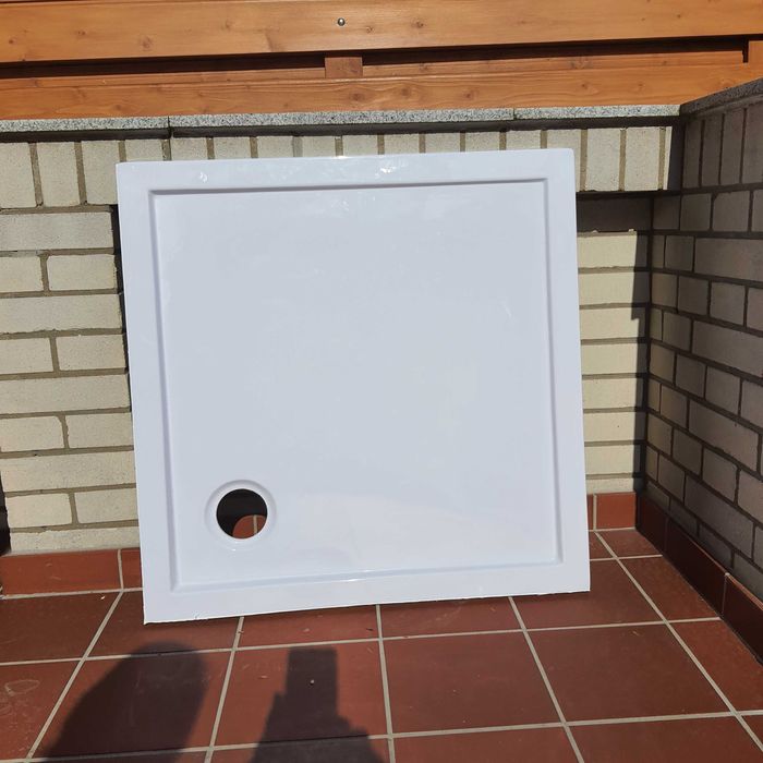 Brodzik kwadrat 80x80x4 do prysznica