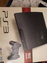 PlayStation 3 Slim 160GB + PS Move + 3 gry