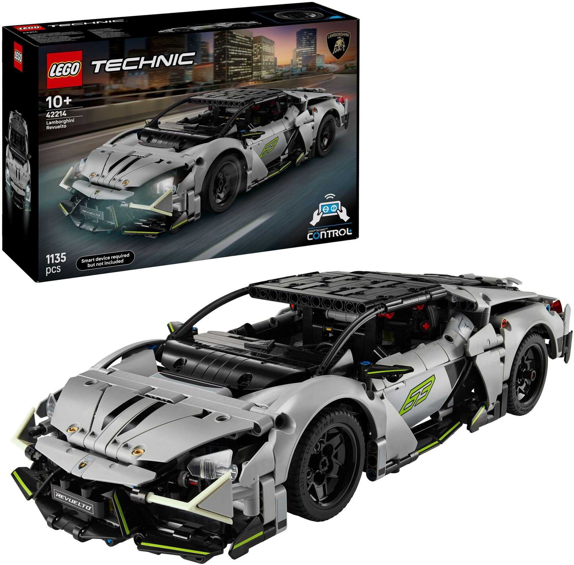 LEGO 42214 Zestaw Technic - Supersamochód Lamborghini Revuelto