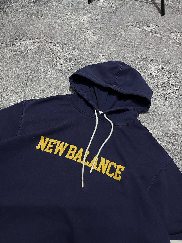 Чоловіче оверсайз худі кофта зіпка New Balance XL ХЛ розуміру