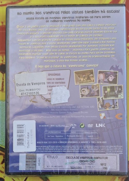 DVD - Filme Inspector Oscar - (Noovo, original e selado)