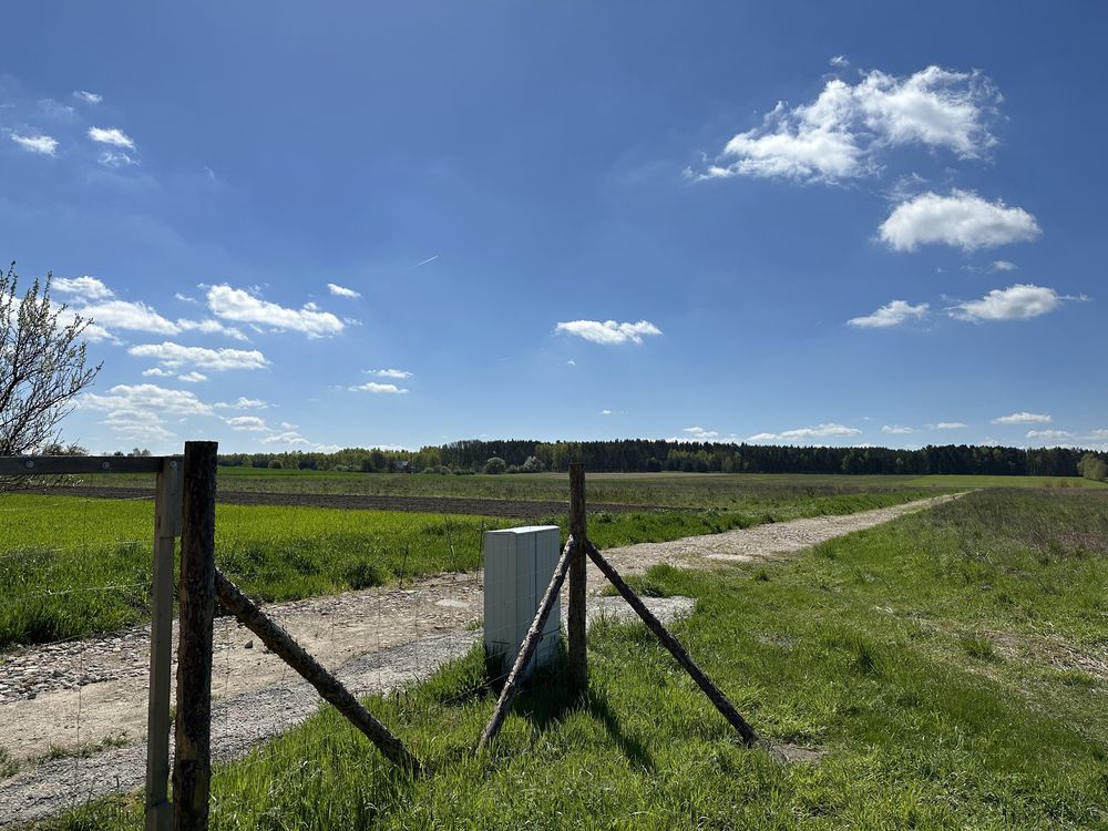 Działka budowlana w Suchej Górnej. 8-12a. Cicha okolica