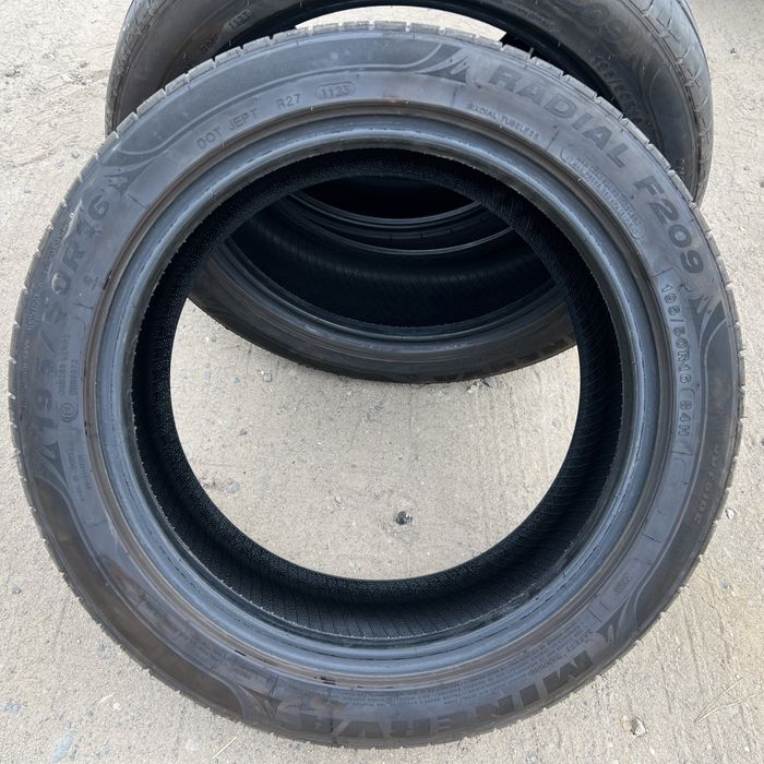 4 opony letnie 195/50 R16 (2x Sebring 2024r., 2x Minerva 2023r.)