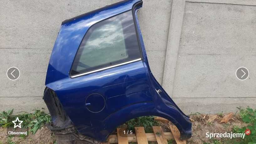 błotnik tylny tył prawy Opel Zafira B
