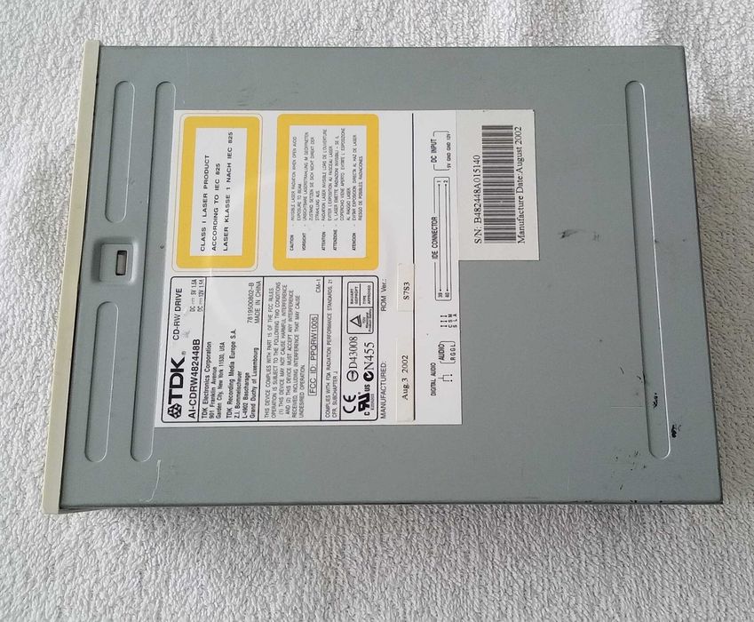 [PC Vintage] CD-RW IDE - TDK Blue Tray64170845455874121
