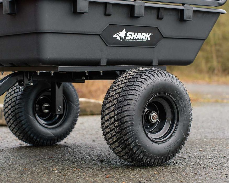 Прицеп до квадроцикла баггі SHARK 300 причіп садовий самоскид бортовий