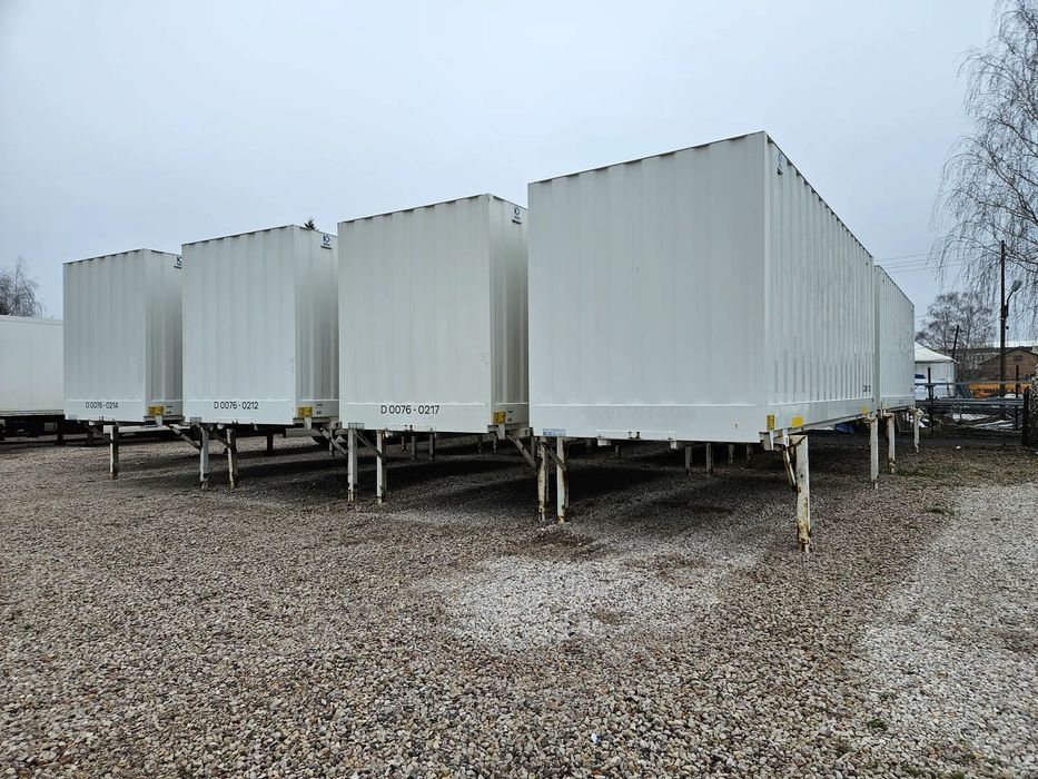 Krone kontener BDF, dł. 7,45 m.  wys.2,70 m., ROLETA alu, 2018, pierwszy właściciel, netto 35.000 pln