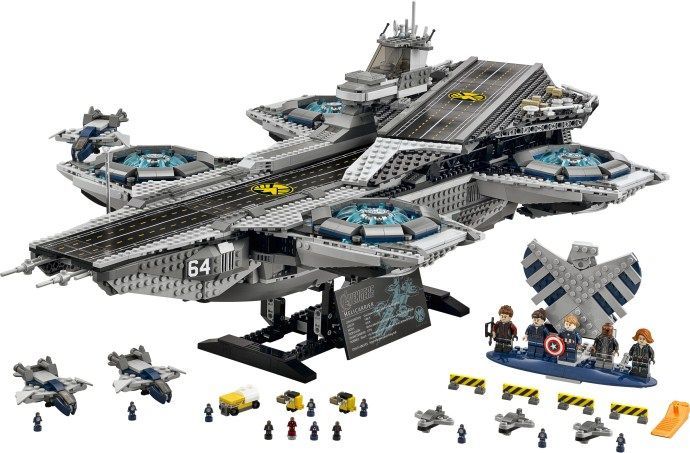 LEGO® 76042 - The S.H.I.E.L.D. Helicarrier SELADO (CSM) Descontinuado