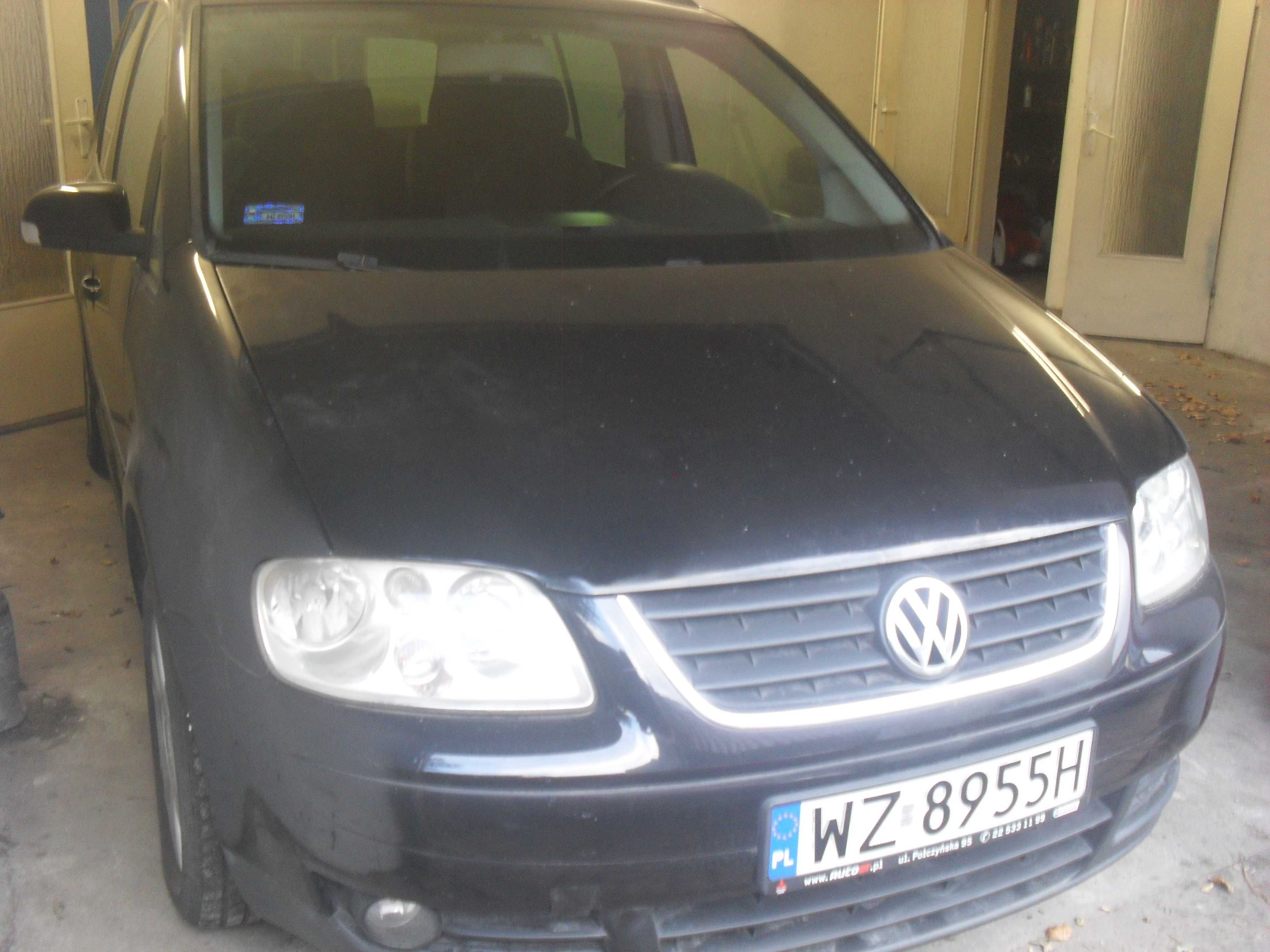 VW TOURAN 1.9 TDI zarejestr.klimatronic 6-biegowy I rej.2007 r.