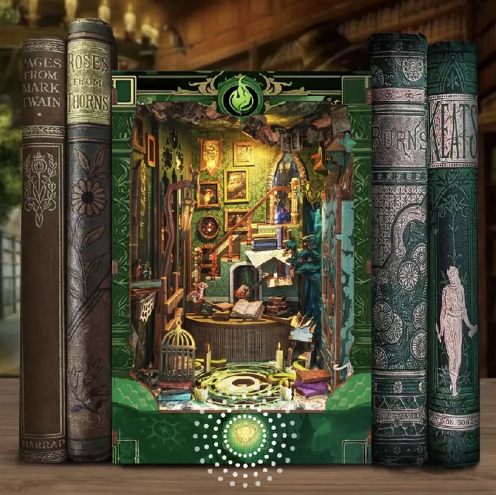 Book nook Кабінет Северуса Снейпа Harry Potter румбокс поттер бук нук