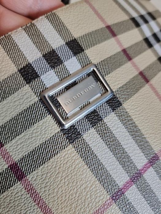 Стильная винтажная сумка, сумочка burberry