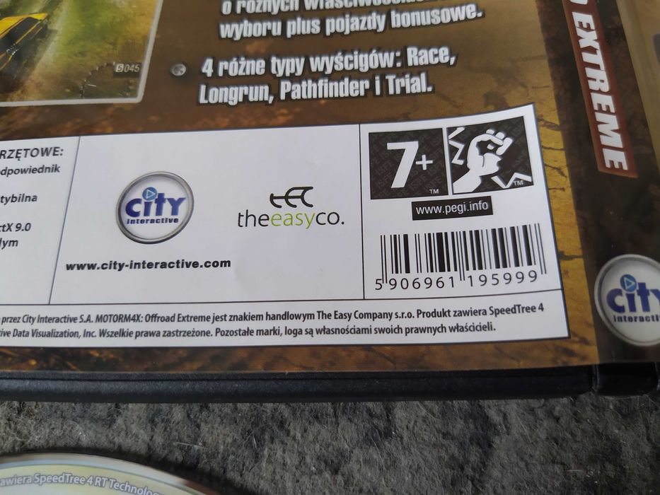 Motorm4x Offroad Extreme PC DVD