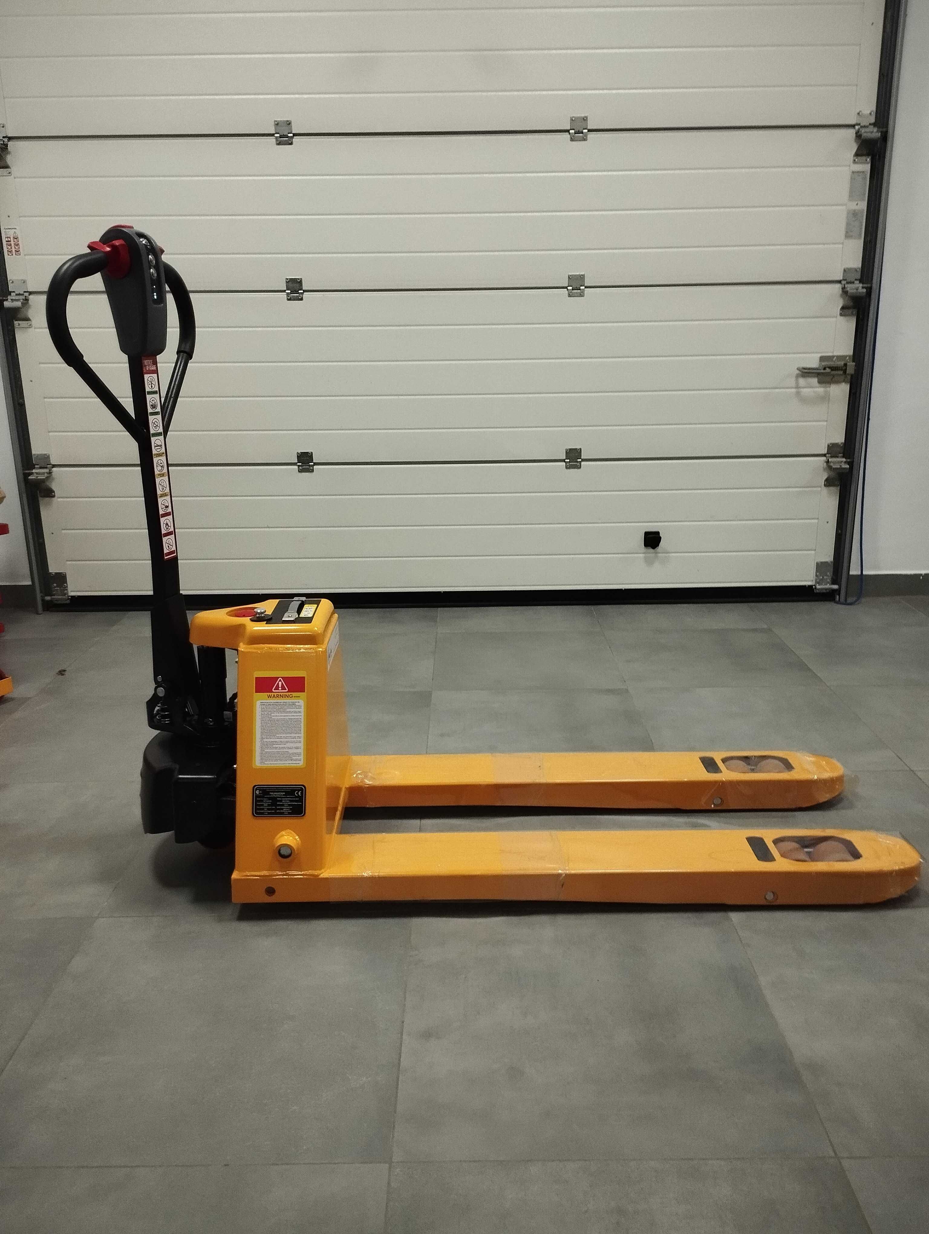 Paleciak elektryczny wózek paletowy widlak PPT20 EPT15 115cm 100cm cbd