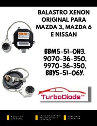 Balastro Xenon original para Mazda 3 Mazda 6 e Nissan