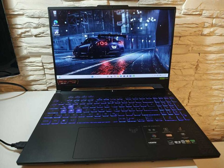 GAMINGOWY Laptop ASUS TUF R5 12x4.55Ghz16GB,RTX4050/140W-6GB/GW-12.25