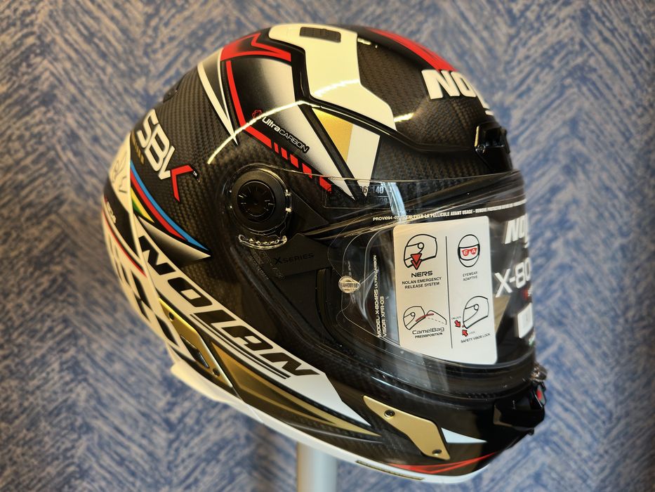 Знижка Мотошолом Nolan X-804 RS Ultra Carbon