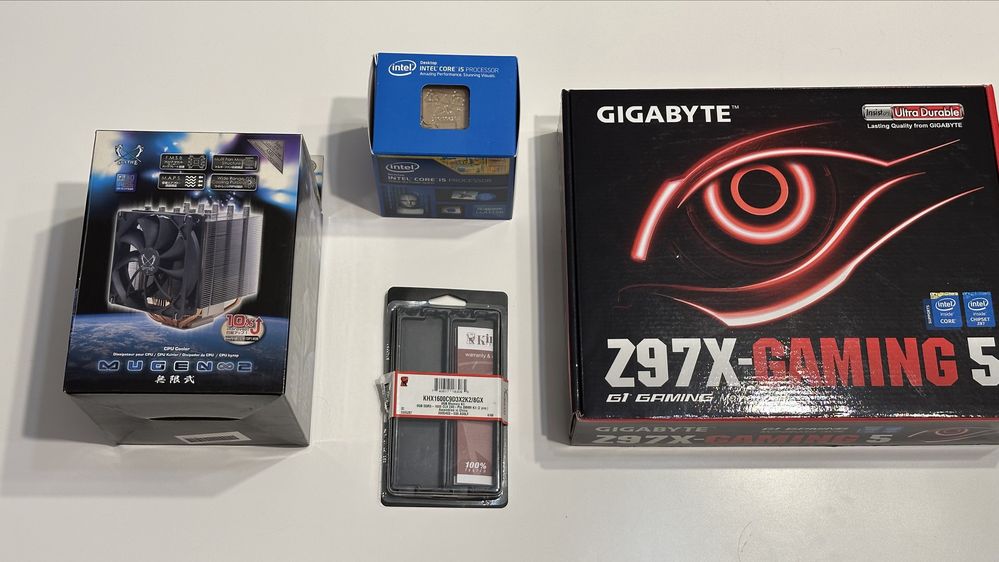 Zestaw i5 4690k+16GB DDR3 hyperX+płyta Gigabyte+chłodzenie Mugen 2