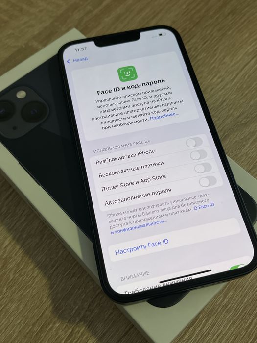 iPhone 13 midnight 128gb