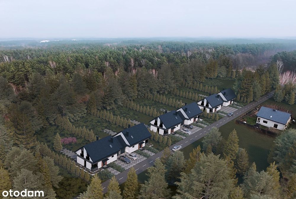 Działki z PnB na 6 domów, spokojna i cicha okolica w otulinie lasu