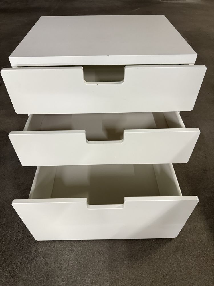 Komoda IKEA STUVA  3 szuflady  Biała
