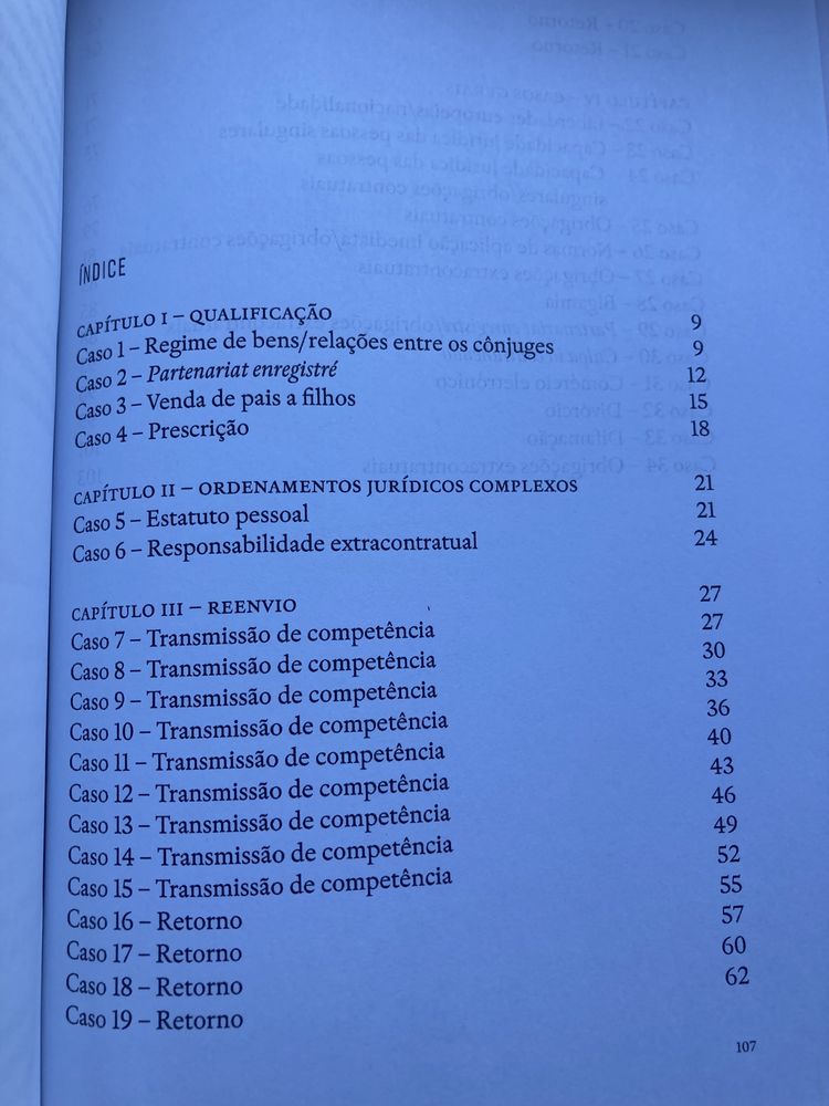 Casos práticos Direito Internacional Privado com resoluçao