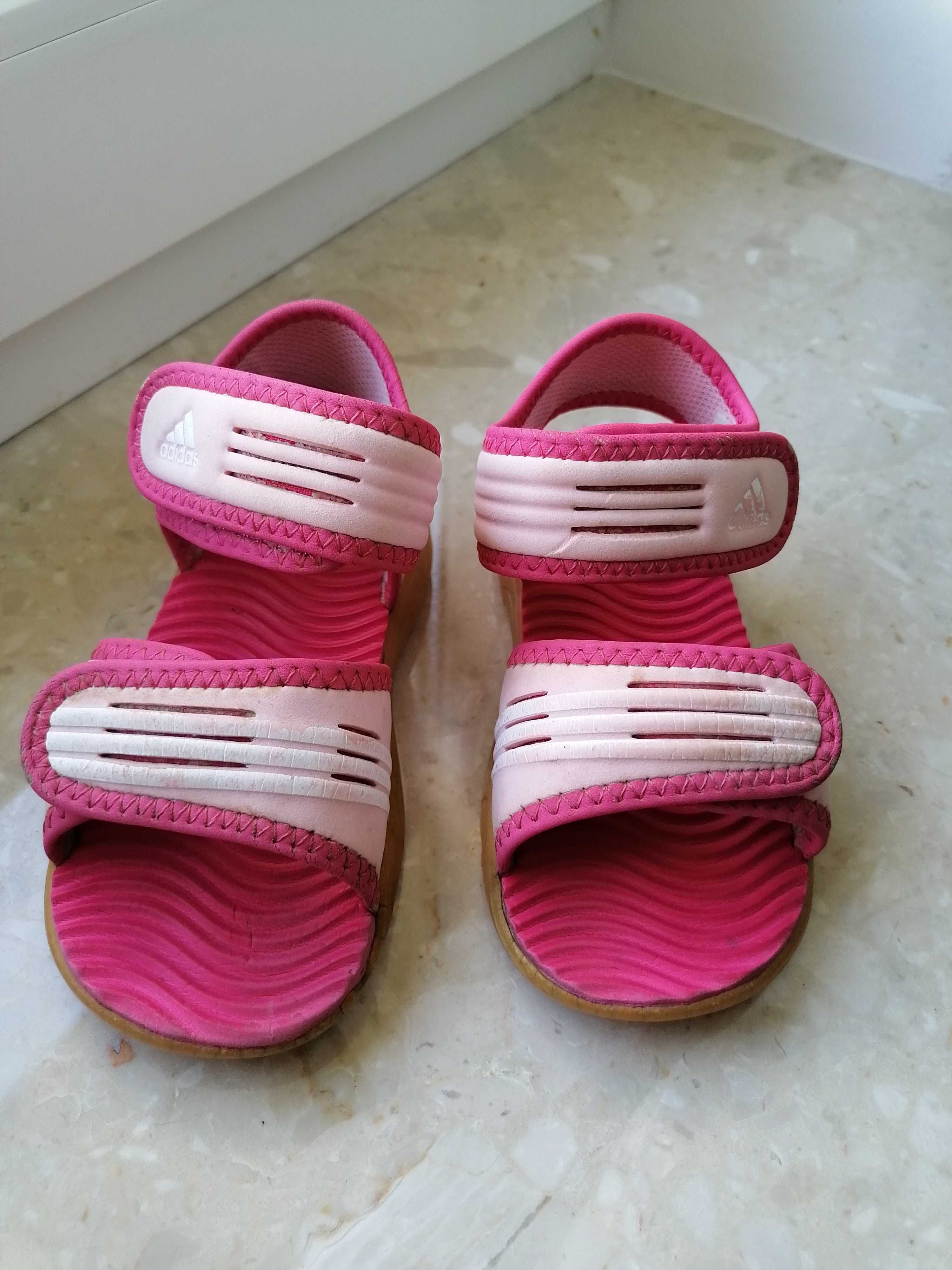 Sandały Adidas piankowe 15 cm r. 23
