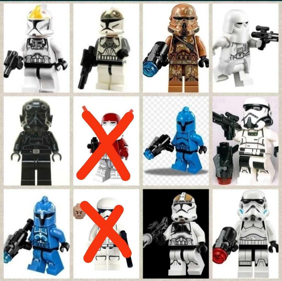 Minifiguras Star Wars compatível c/ Lego (Novos)