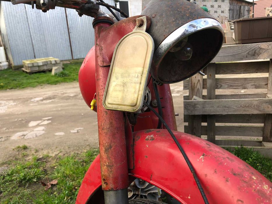 Motocykl zabytkowy Moto Guzzi Zigolo 1965 rok