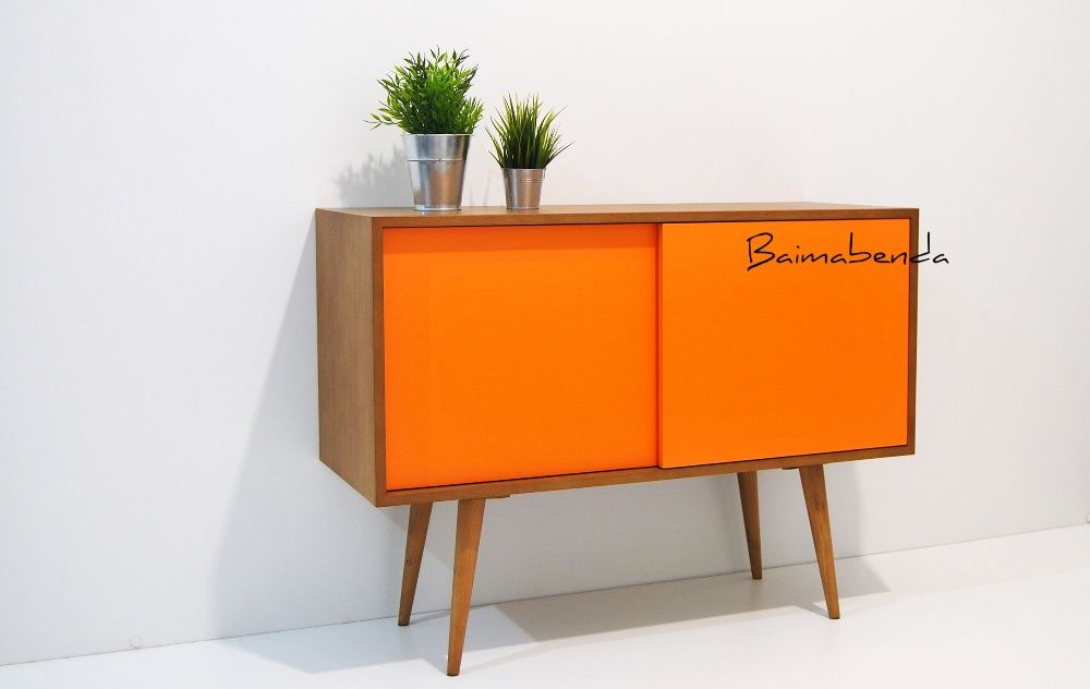 Móvel Aparador retro vintage Estilo Nórdico